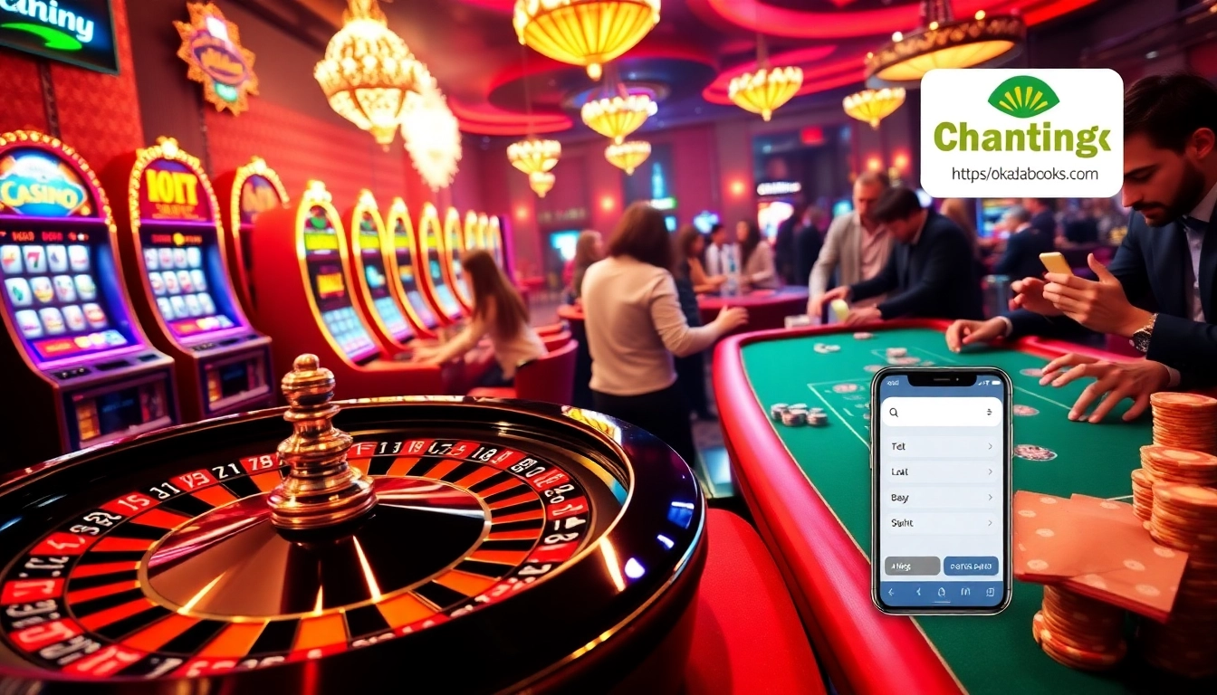Experience the thrill of the casino with players enjoying games including poker and roulette at https://okadabooks.com/.